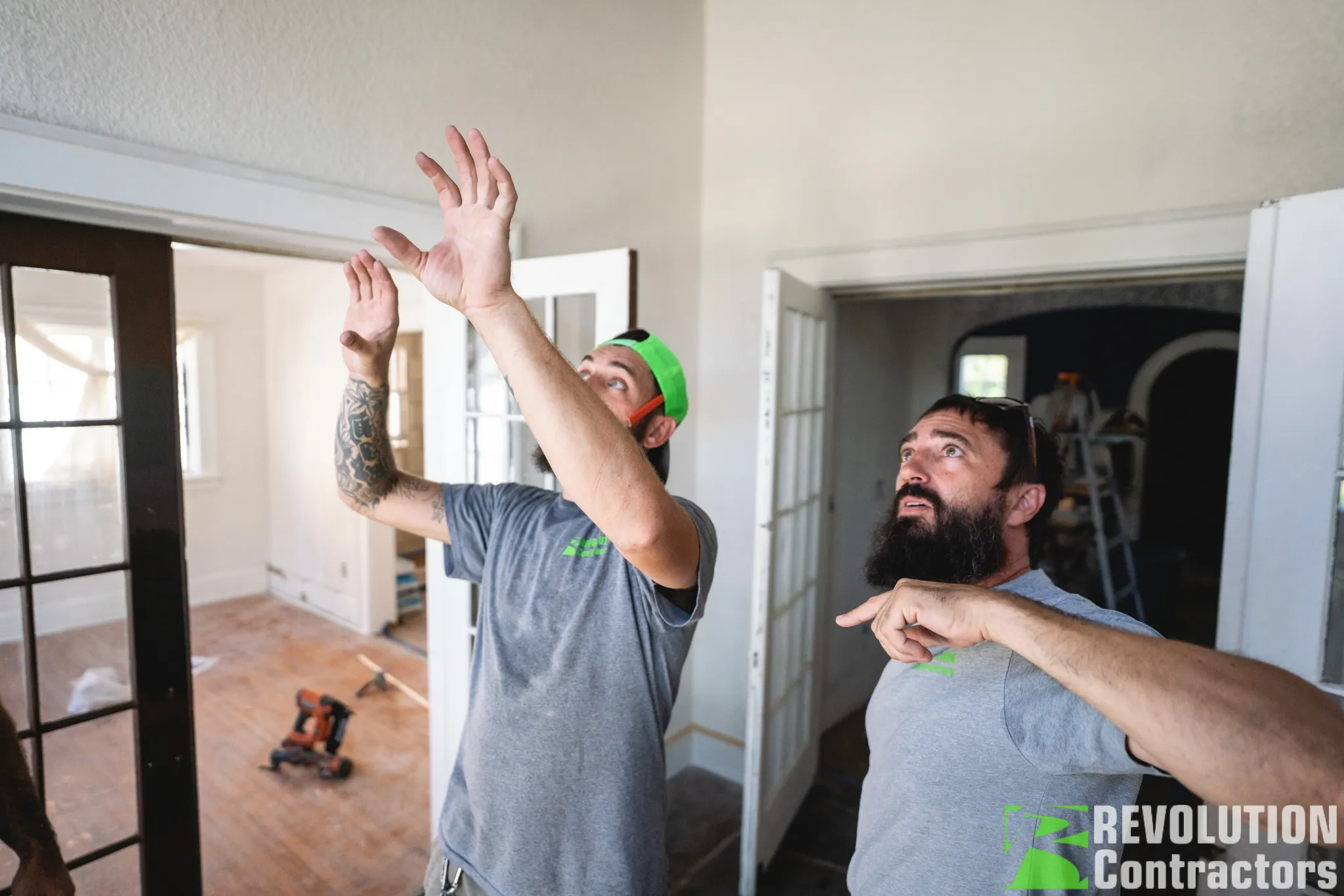 Renovation project progress in St. Petersburg