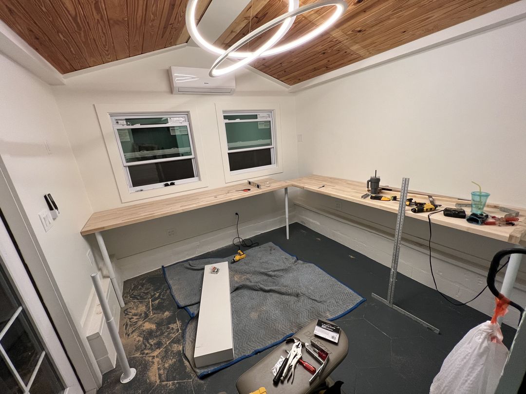 Custom workspace buildout