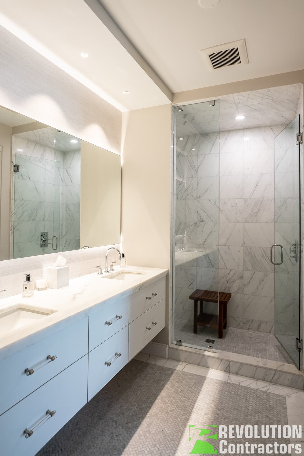 Bathroom Remodel project example 4