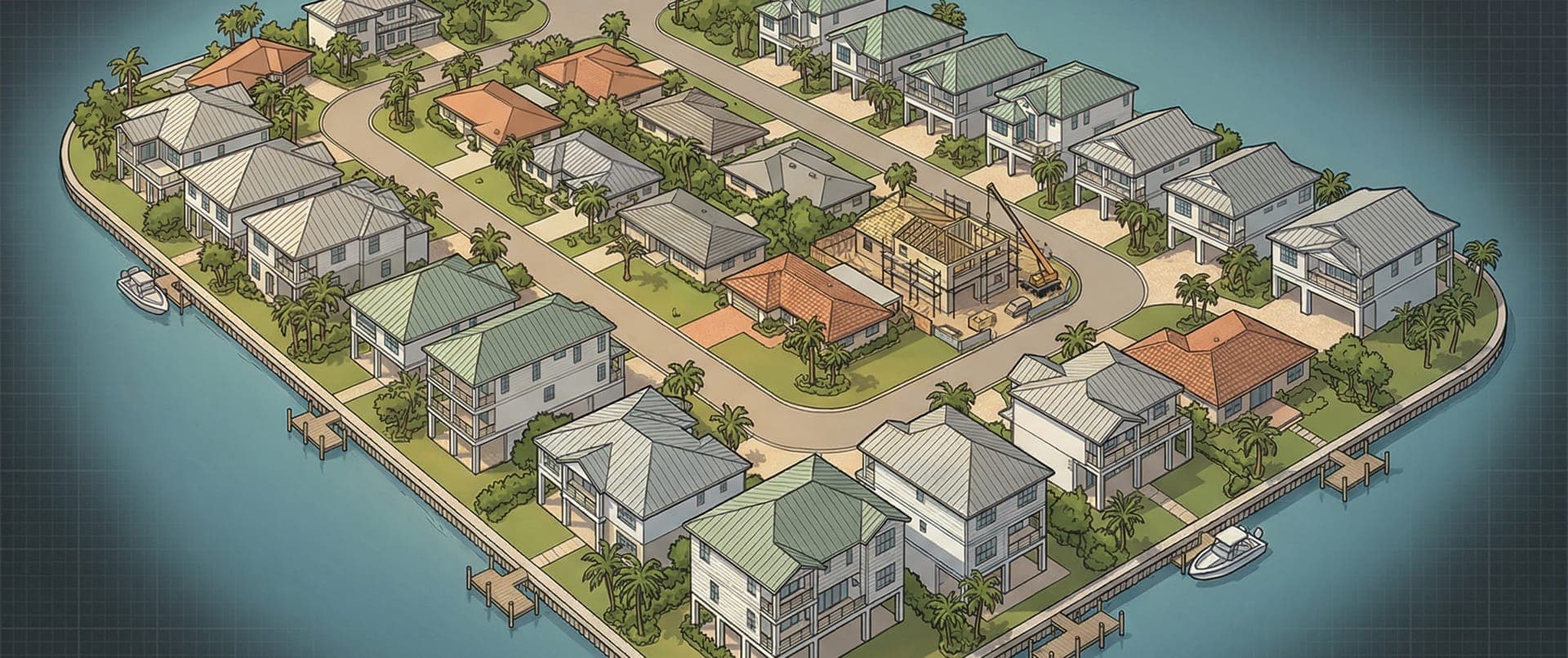 Tierra Verde St. Petersburg neighborhood served by Revolution Contractors