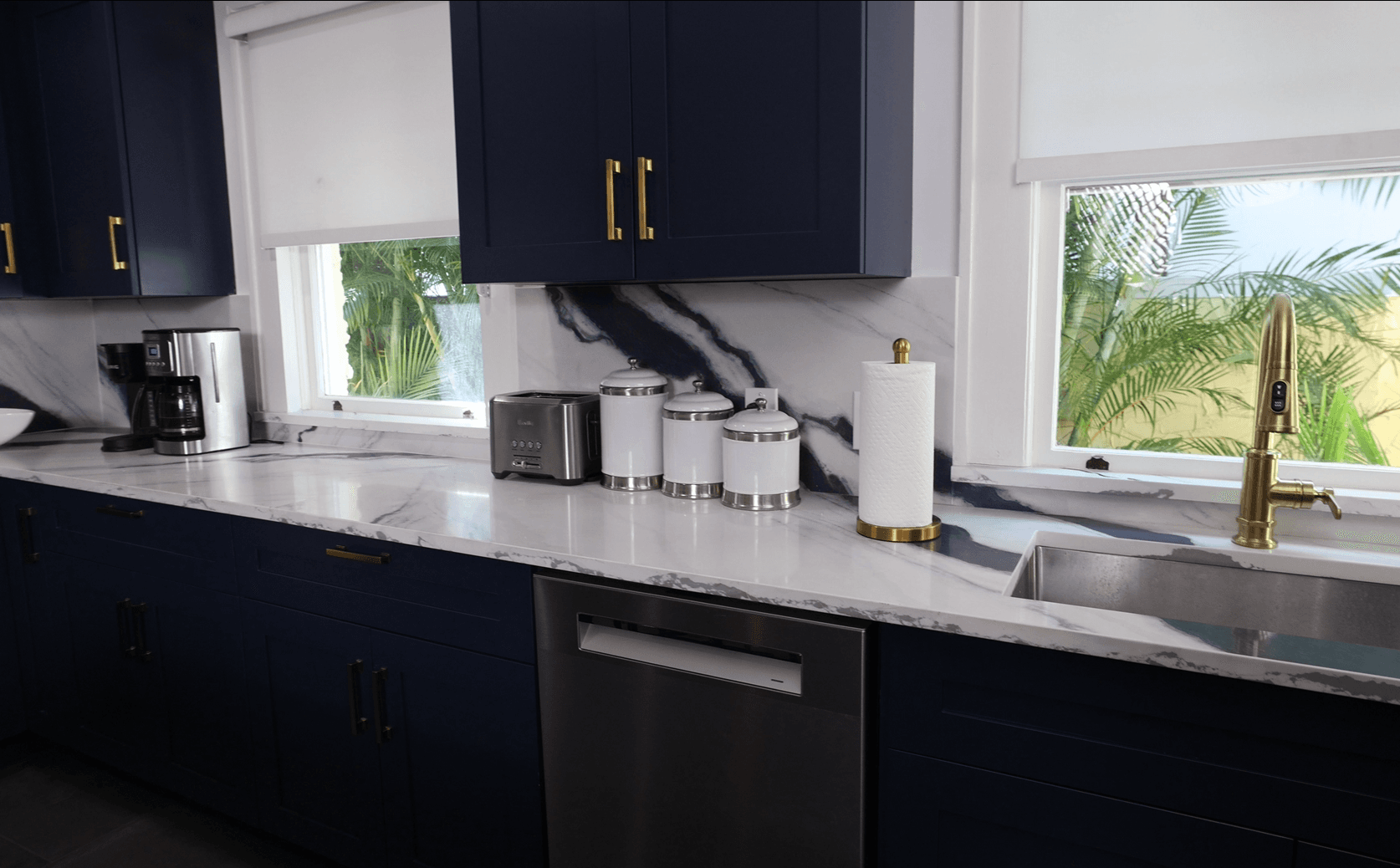 Completed kitchen remodel by Revolution Contractors in St. Petersburg